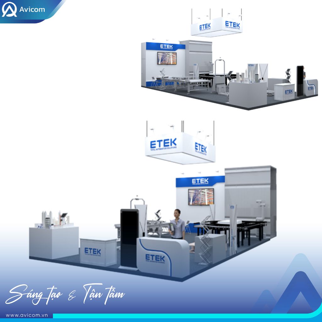 ETEK – KHÔNG GIAN TRIỂN LÃM ĐƯỢC THIẾT KẾ NHƯ MỘT HỆ THỐNG TỰ ĐỘNG HÓA